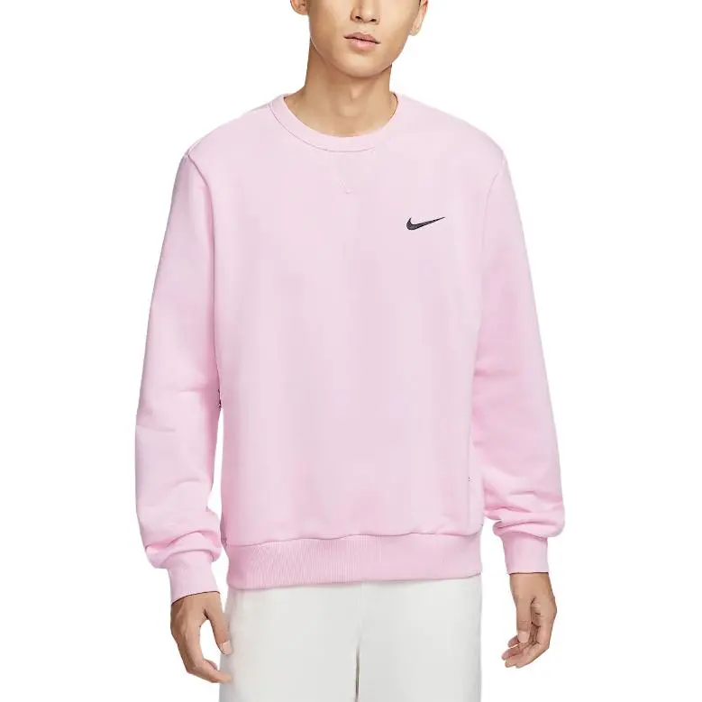Nike STANDARD ISSUE DRI FIT Sweatshirt Men's Foam Pink
