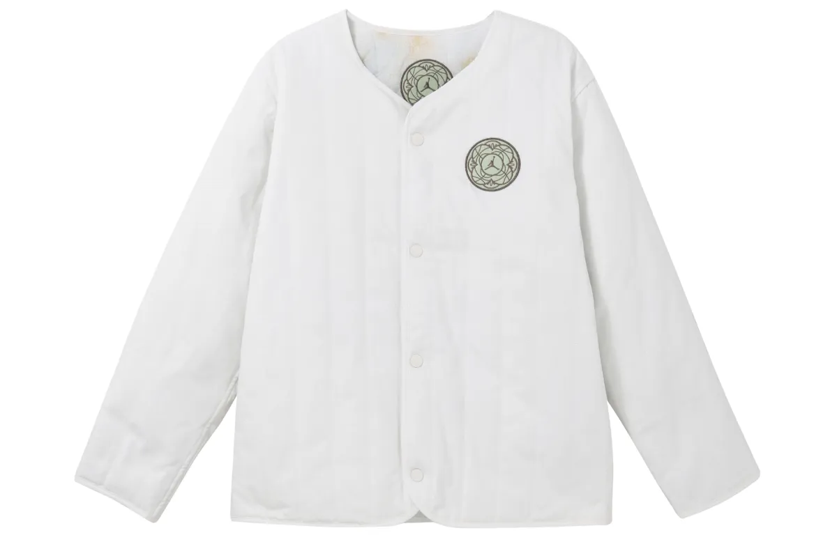 Jordan Jackets Men's White Collarless Moderate Other