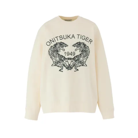 Onitsuka Tiger SWEAT Sweatshirt Unisex Ecru