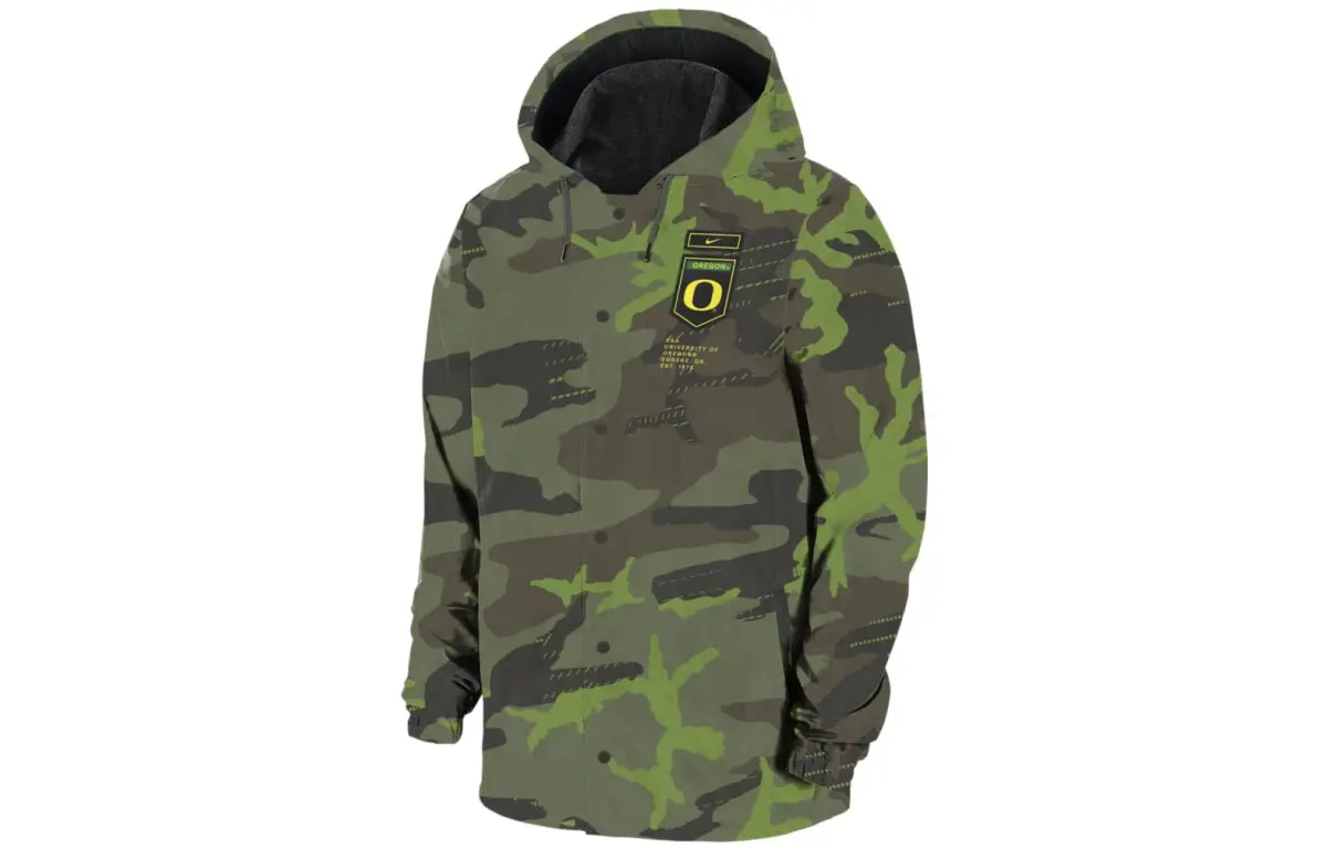 Nike Jackets Men's Blue Hooded (Non-detachable) Moderate Straight Fit