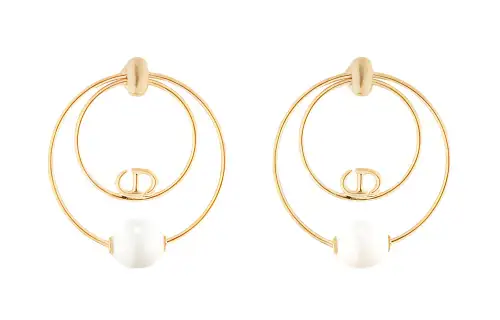 DIOR Earrings Women's Gold