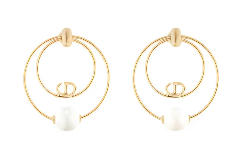 DIOR Earrings Women's Gold