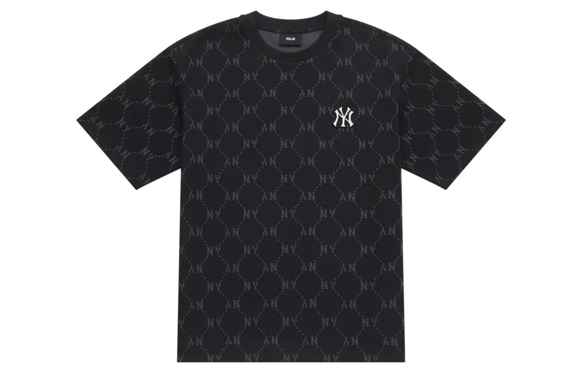 MLB MONOGRAM Collection Boston Red Sox SS25 T Shirt Unisex Black