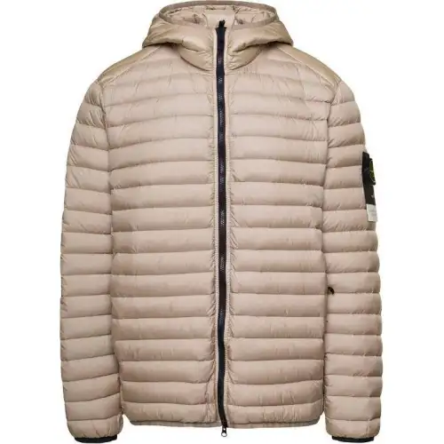 STONE ISLAND Down Jacket Unisex Sand