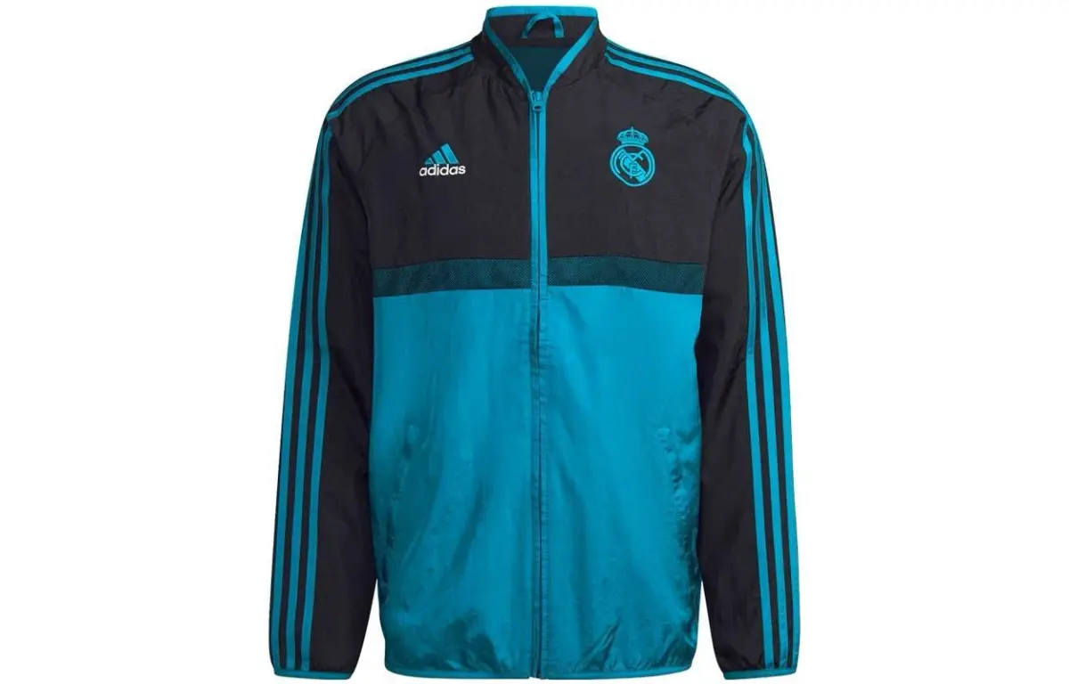 Adidas Real Madrid Jacket Men's Blue