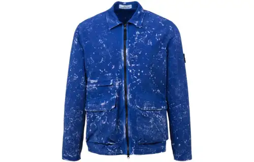 STONE ISLAND SS22 Jacket Men's Blue