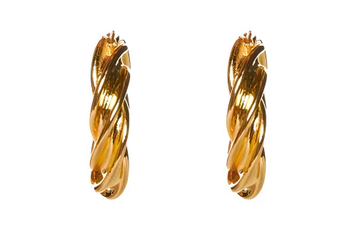 Bottega Veneta Earrings Women's Gold