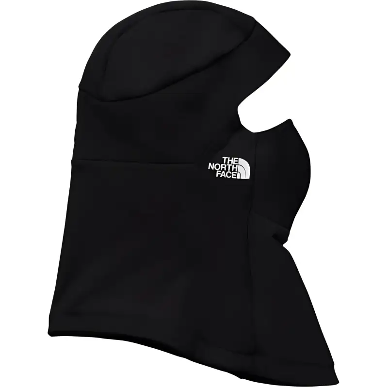 The north face, design regenerated nylon elastic rubber synthesized black mask, polyester, sun protection