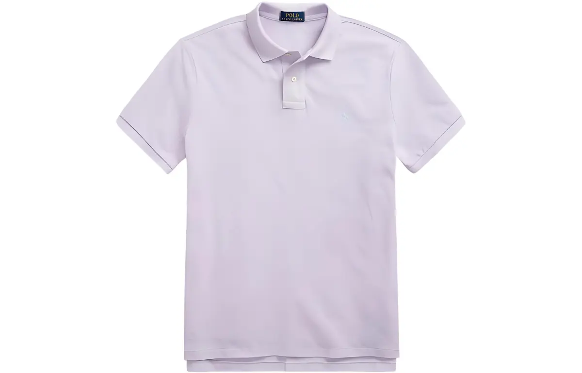 Polo Ralph Lauren Polo Shirt Custom Slim Fit Men's Purple