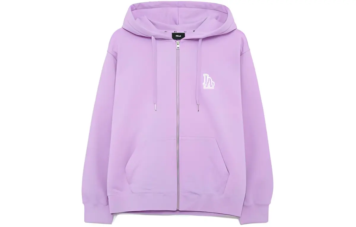 MLB Sweatshirts Unisex Purple Hooded (Non-detachable) Moderate