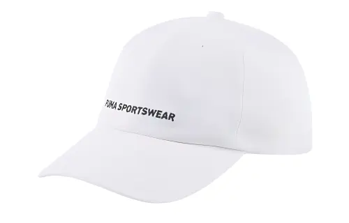 PUMA Cotton Baseball Caps Unisex White