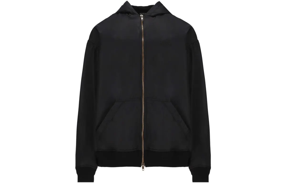 Balenciaga 3B Sports Icon Padded Zip Up Hoodie