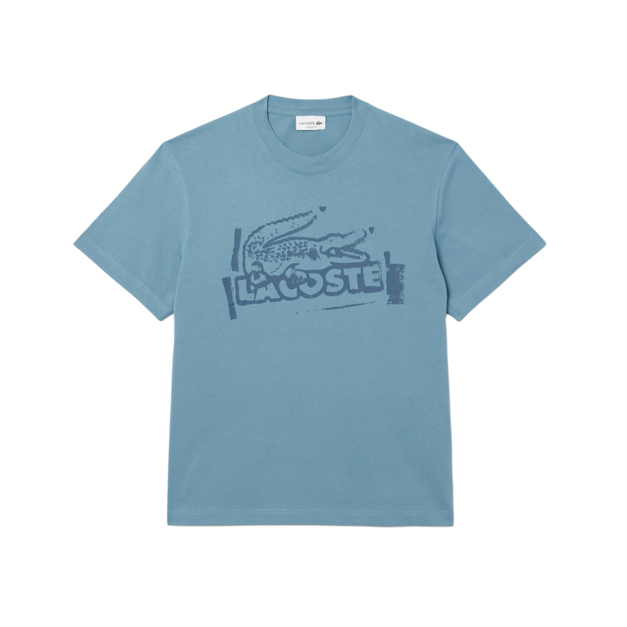 Мужская футболка LACOSTE (белая)