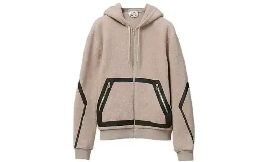 HERMES Jackets Coats Men's Ecru