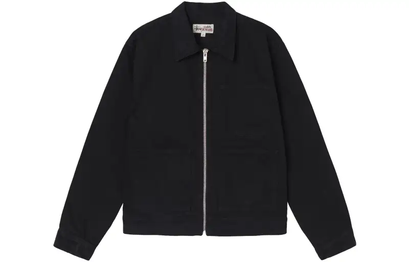 Stussy Overdyed Zip Work Jacket