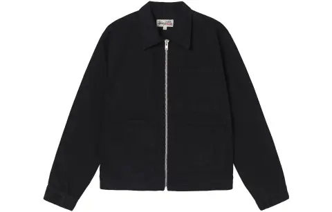 Stussy Overdyed Zip Work Jacket