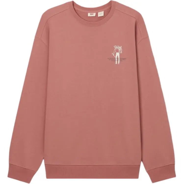 Levi's Sweatshirts Men's Russet Crew Neck Moderate Straight Fit