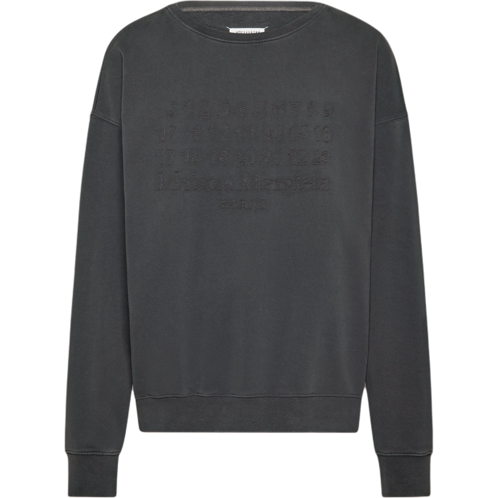 Мужское худи Maison Margiela (черное)