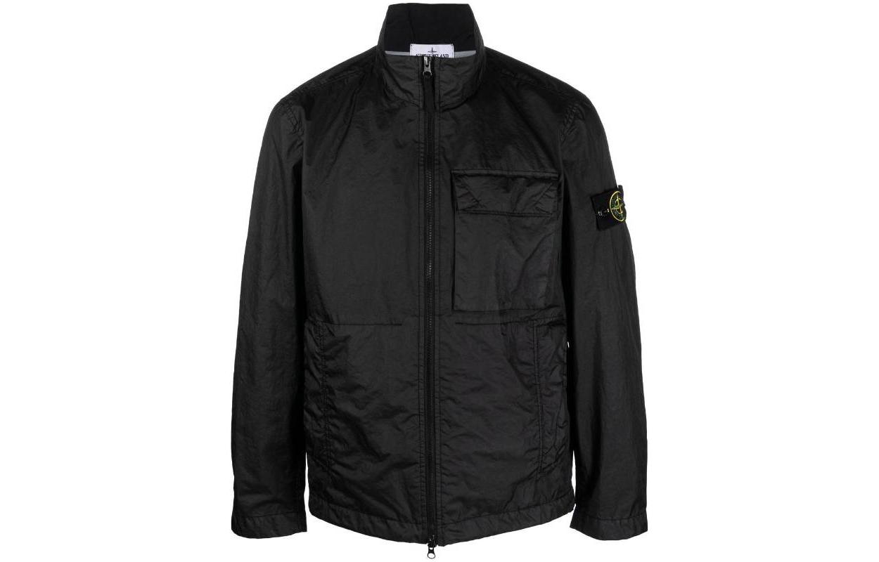 Мужская куртка STONE ISLAND MEMBRANA 3L TC (черная)