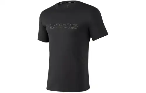 Skechers T Shirt Men's Carbon Black