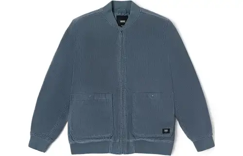 Vans Jackets Men's Blue Stand Collar Moderate Other