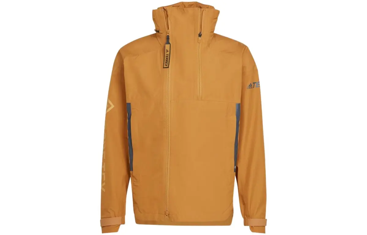 Adidas Jackets Unisex Yellow Stand Collar Moderate Other