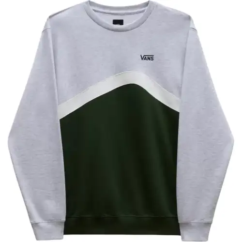 Vans Sweatshirts Men's Gray Crew Neck Moderate