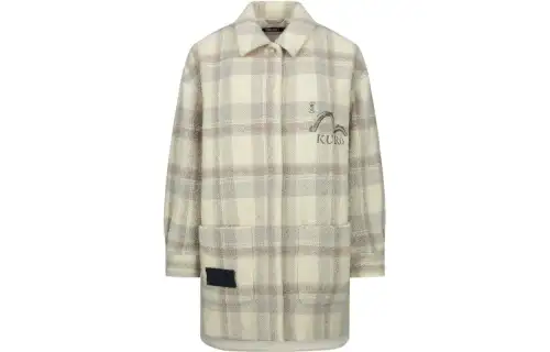 EVISU FW22 Loose Fit Jacket Men's Beige