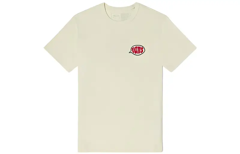 Vans T Shirt Unisex Antique White