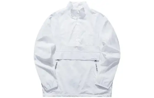 ANTA Basketball Collection Jackets Men's White Stand Collar Moderate Other