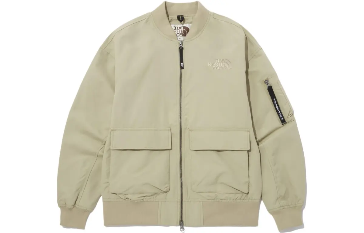 THE NORTH FACE FW24 All Round Bomber Jacket Unisex Khaki