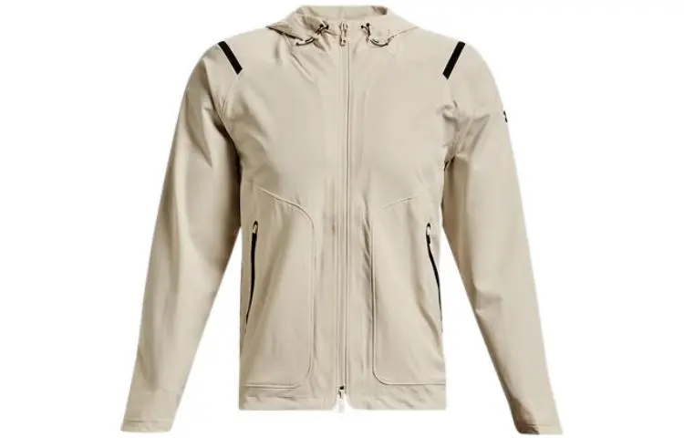Under Armour UA Sun Protection Jackets Men's Limestone White Hooded Moderate Other