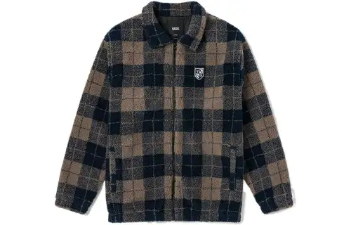 Vans Jackets Unisex Brown Lapel Moderate Other
