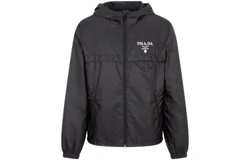 PRADA Jackets & Coats Men's Black