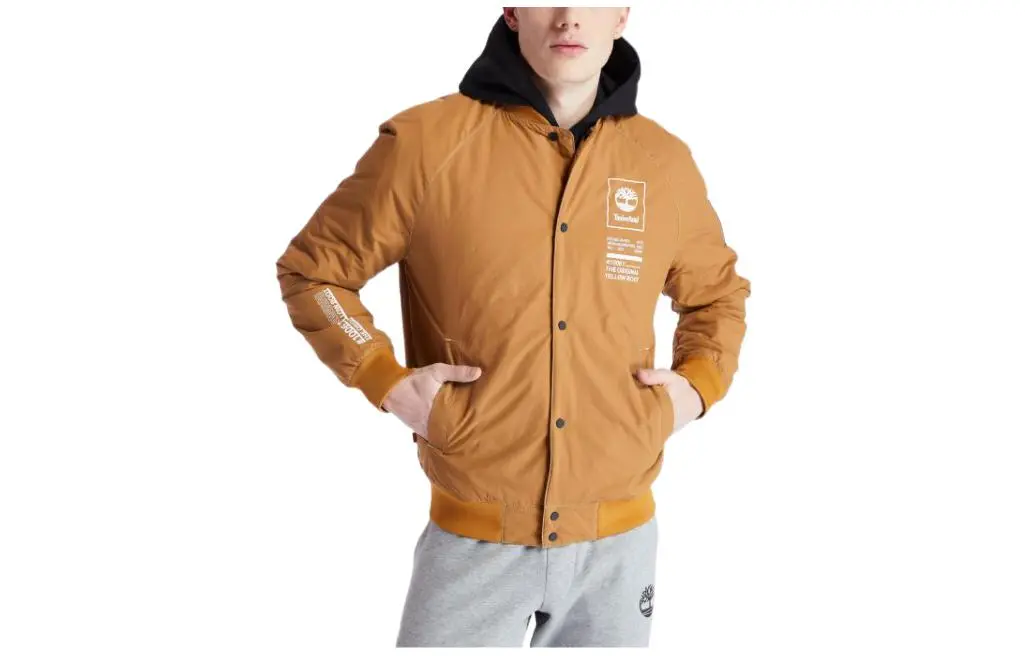 Timberland Jackets Men's Wheat Baseball Collar Moderate Other