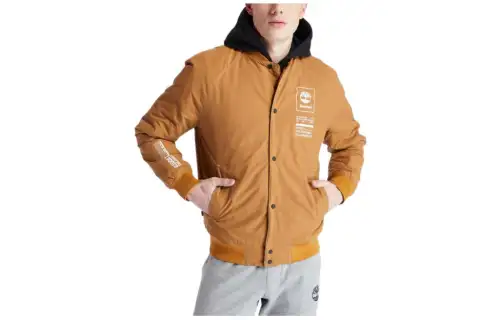 Timberland Jackets Men's Wheat Baseball Collar Moderate Other