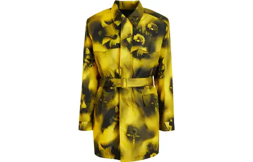 PRADA Re-Nylon Belted Waist Parka