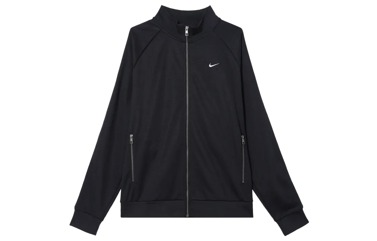 Nike Jackets Men's Black Stand Collar Moderate Other
