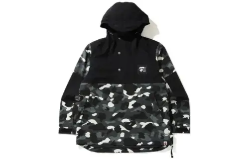 A BATHING APE Jackets Men's Black BKX Hooded Moderate Other