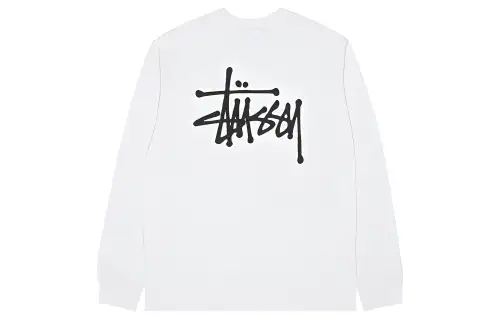 Stussy Basic Stussy Pigment Dyed L/S T shirt