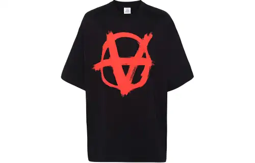Vetements Reverse Anarchy cotton T-shirt