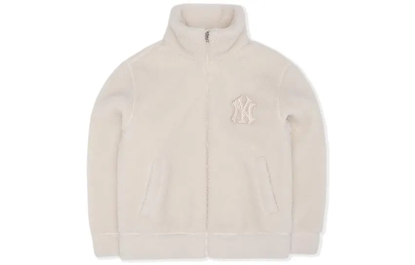 MLB New York Yankees Jackets & Coats Unisex Cream