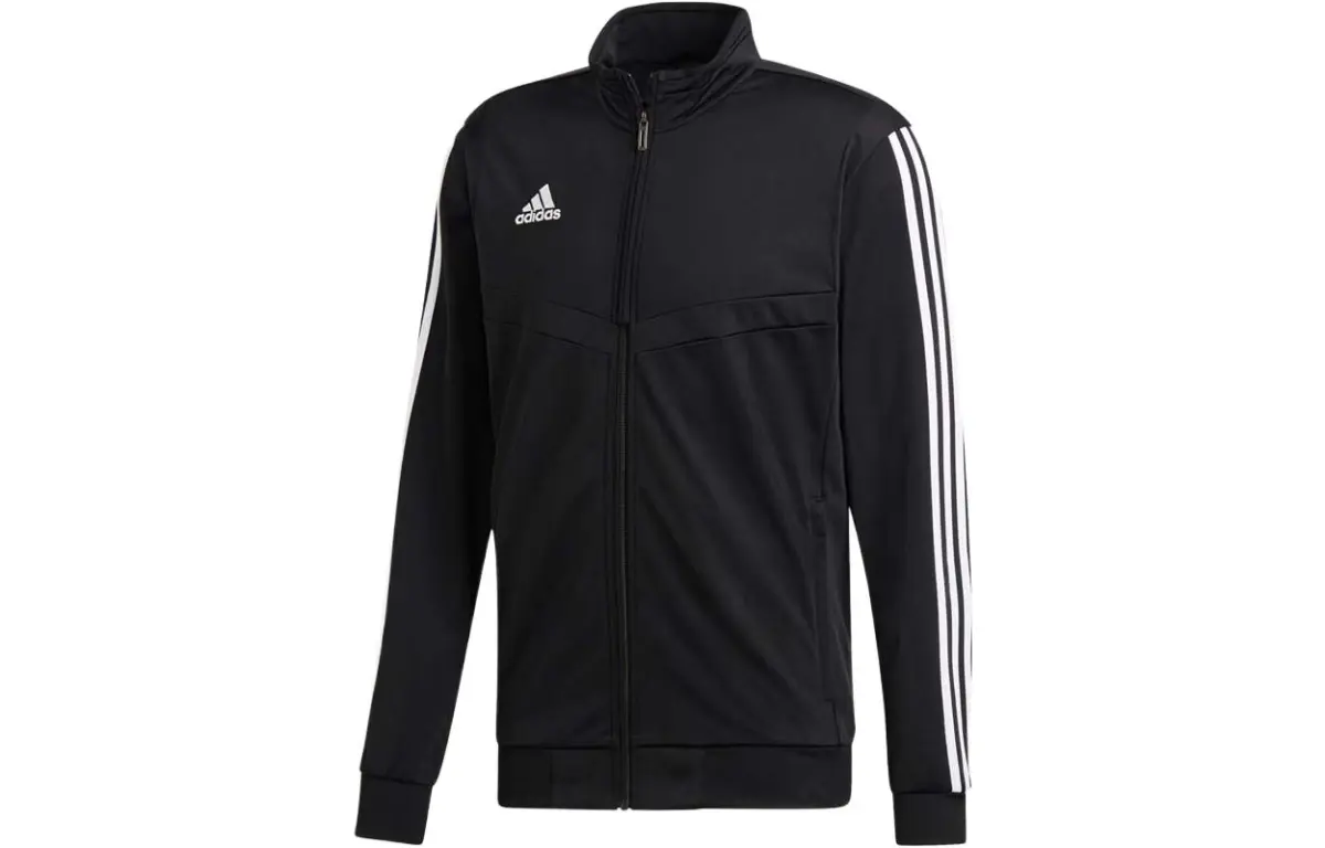 Adidas Jackets Men's Black Stand Collar Moderate Other
