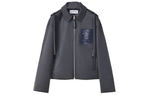 LOEWE FW22 Jackets & Coats Men's Gray
