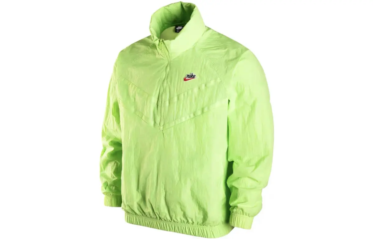 Nike Jackets Men's Green Stand Collar Moderate Other