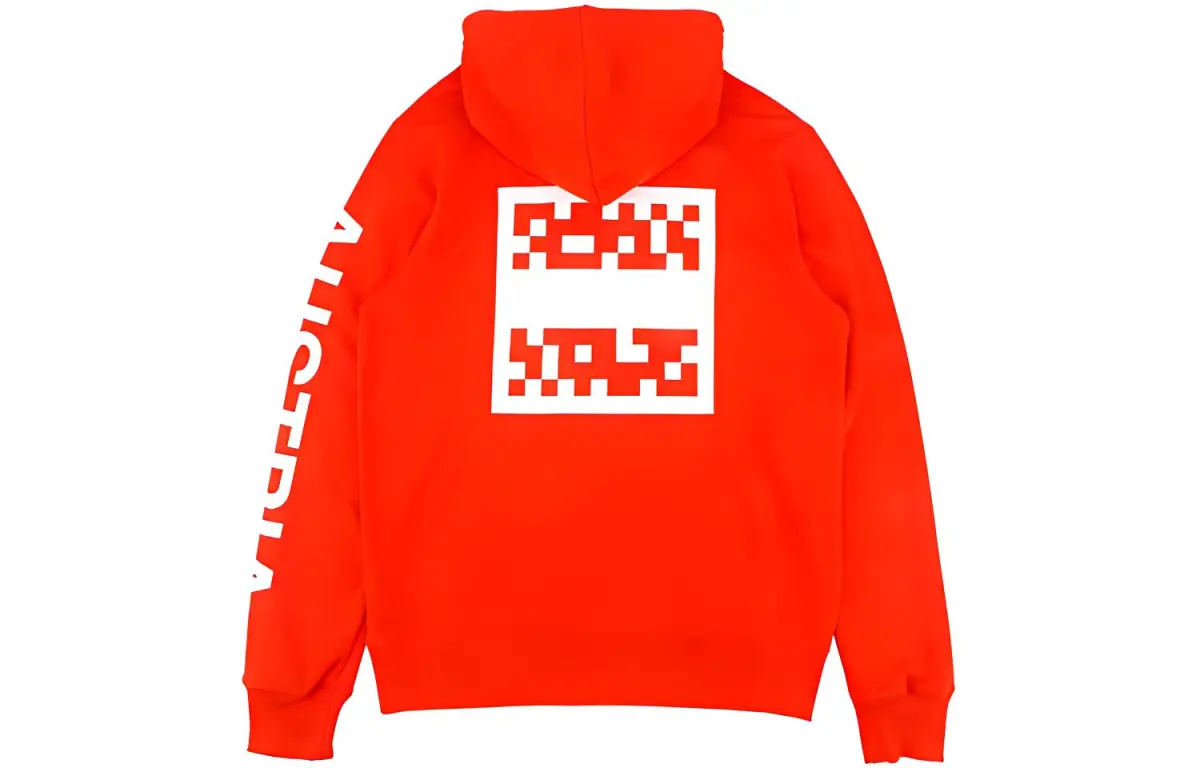 THE NORTH FACE Sweatshirts Men's Red Hooded Moderate Regular