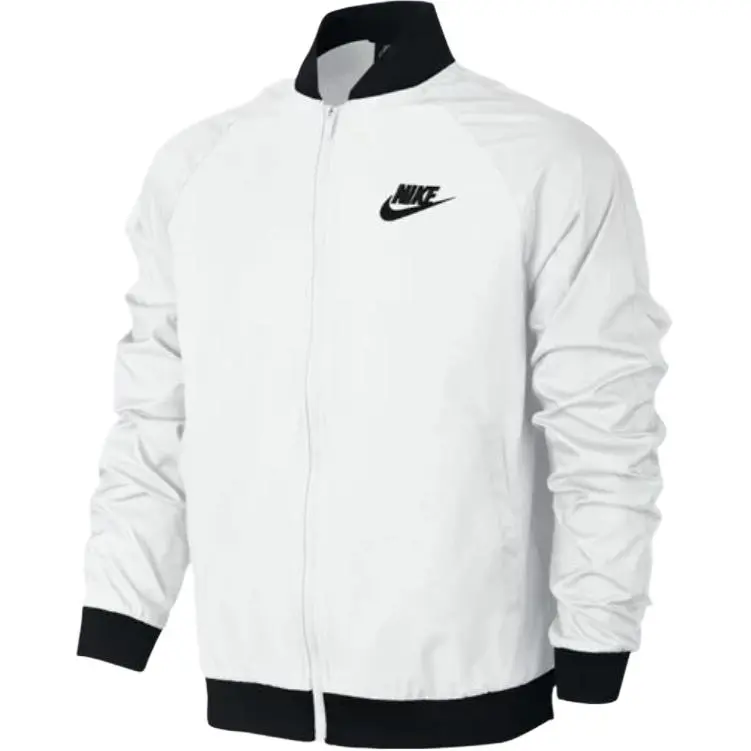 Nike Jackets Men's White Baseball Collar Moderate Other