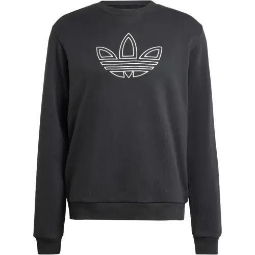 Adidas Originals TREFOIL CREW Sweatshirt Men's Black