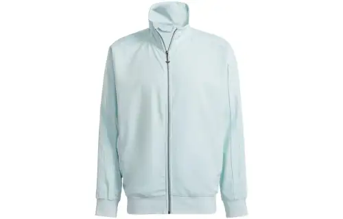 Adidas Originals Jackets Men's Light Blue Stand Collar Moderate Other