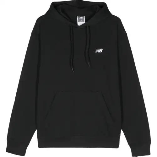 New Balance Logo-embroidered Drawstring Hoodie